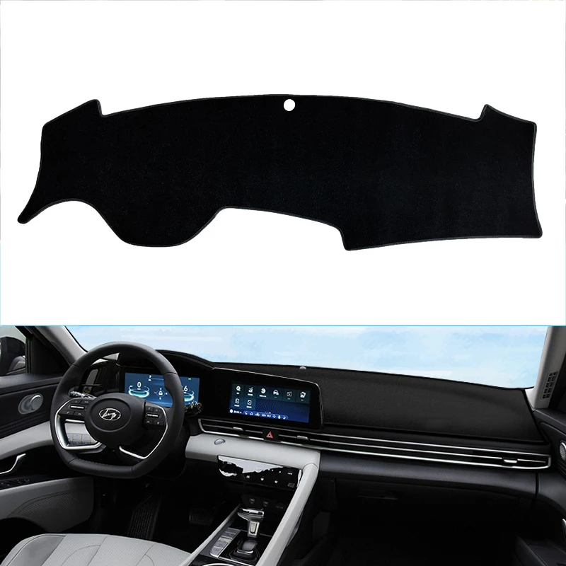 Car Dashboard Mat for Hyundai Elantra Avante I30 Cn7 2021 2022 2023