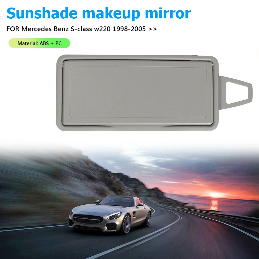 Sunshade Vanity Mirror Cover Car Sun Visor 2208100110 Sunshade Panel Housing 2208100210 for Mercedes Benz S Class W220 1998-2005