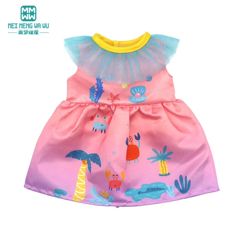 Elegant Doll Outfit Collection: Fashionable Gauze and Bow Dress