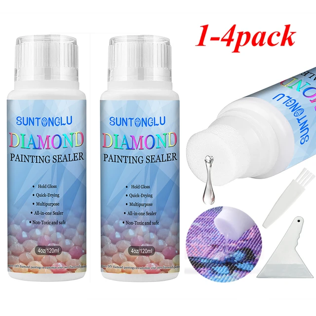 5d Diamond Painting Sealer Art Glue Continuous Hold Gloss Effect Puzzle  120ml/bottle Puzzle Highlight Glue Artwork Maintenance - Diamond Painting  Cross Stitch - AliExpress