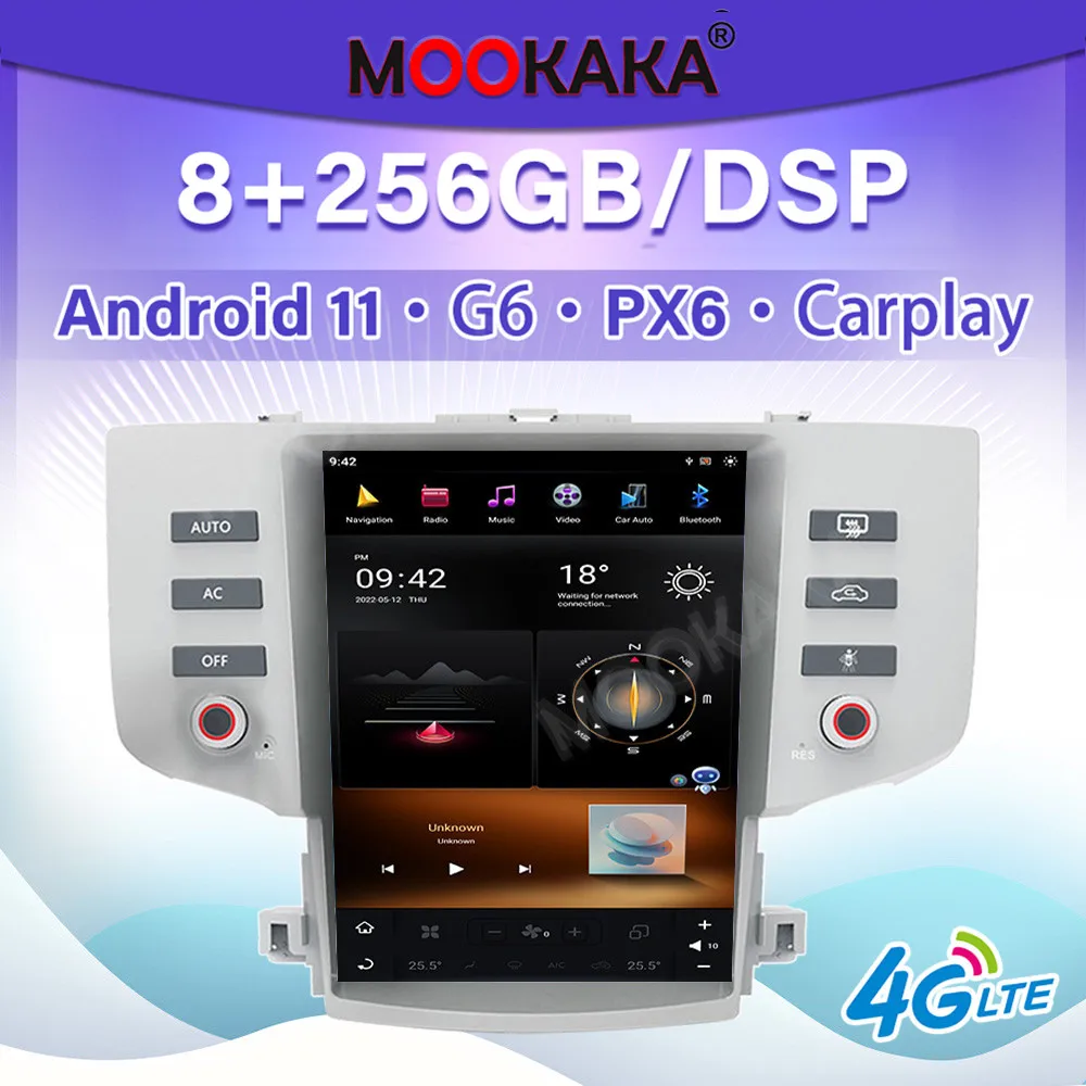 

For Toyota Reiz 2005-2009 Android 11 Car Multimedid player Auto Radio GPS Navigation Audio Stereo