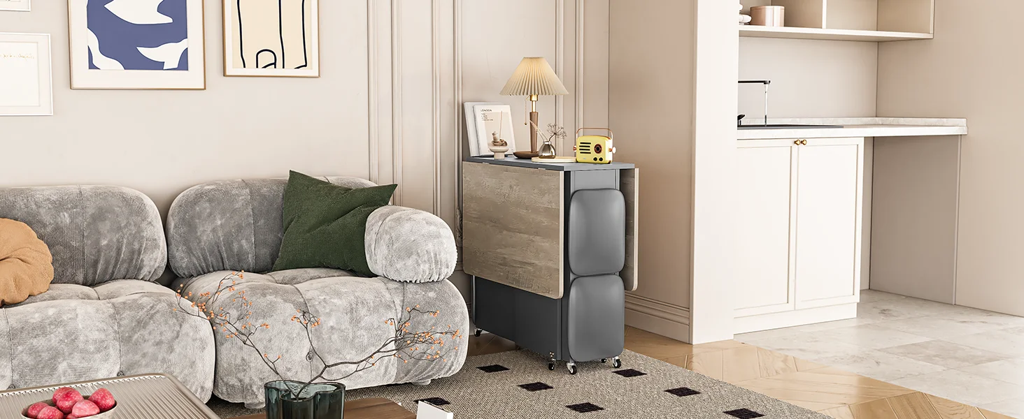 Decorative cabinets for foyer and living room