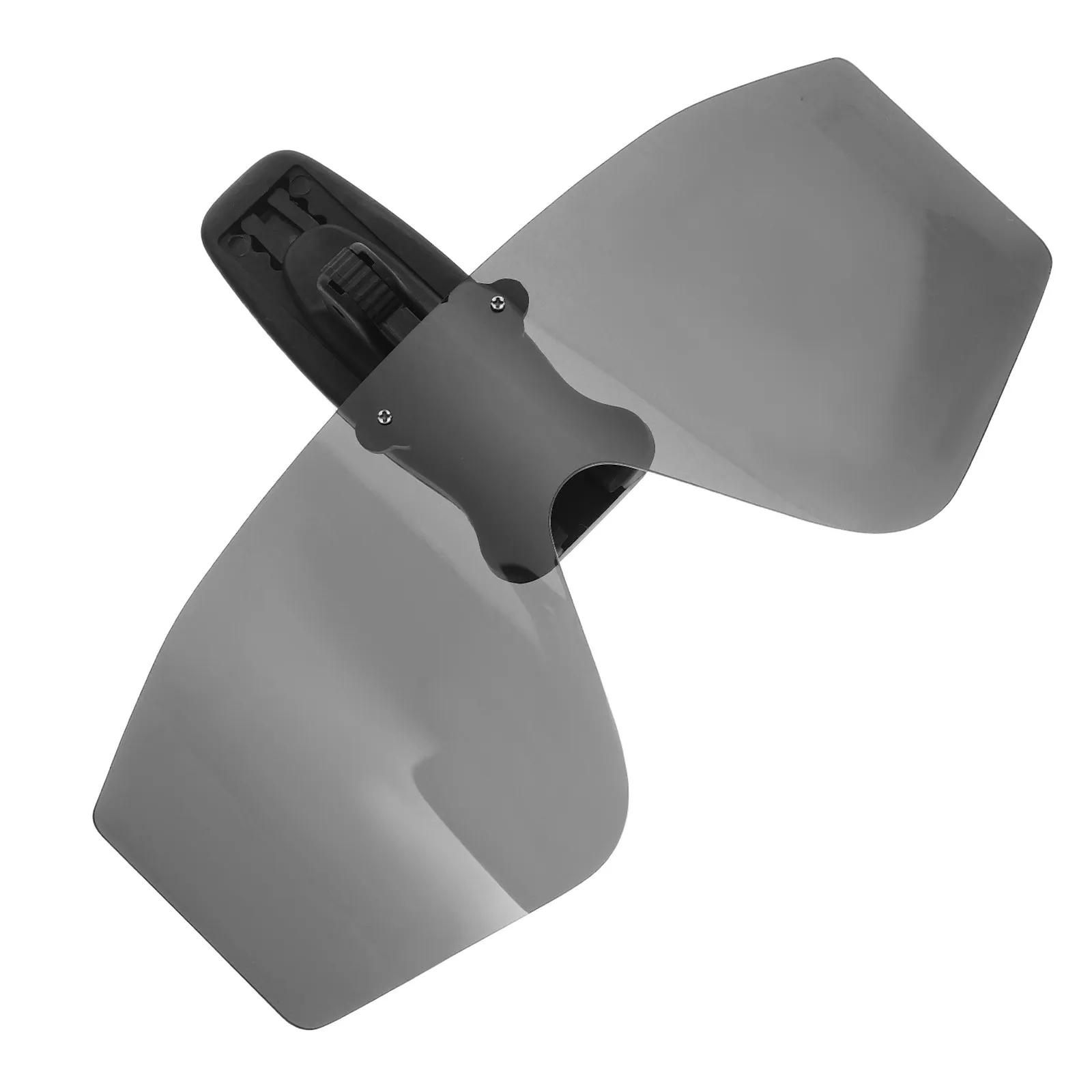 남성 여성 낚시용 클립온 선글라스 UV 차단 경량 프레임 편광 렌즈 야외 스포츠 클리어