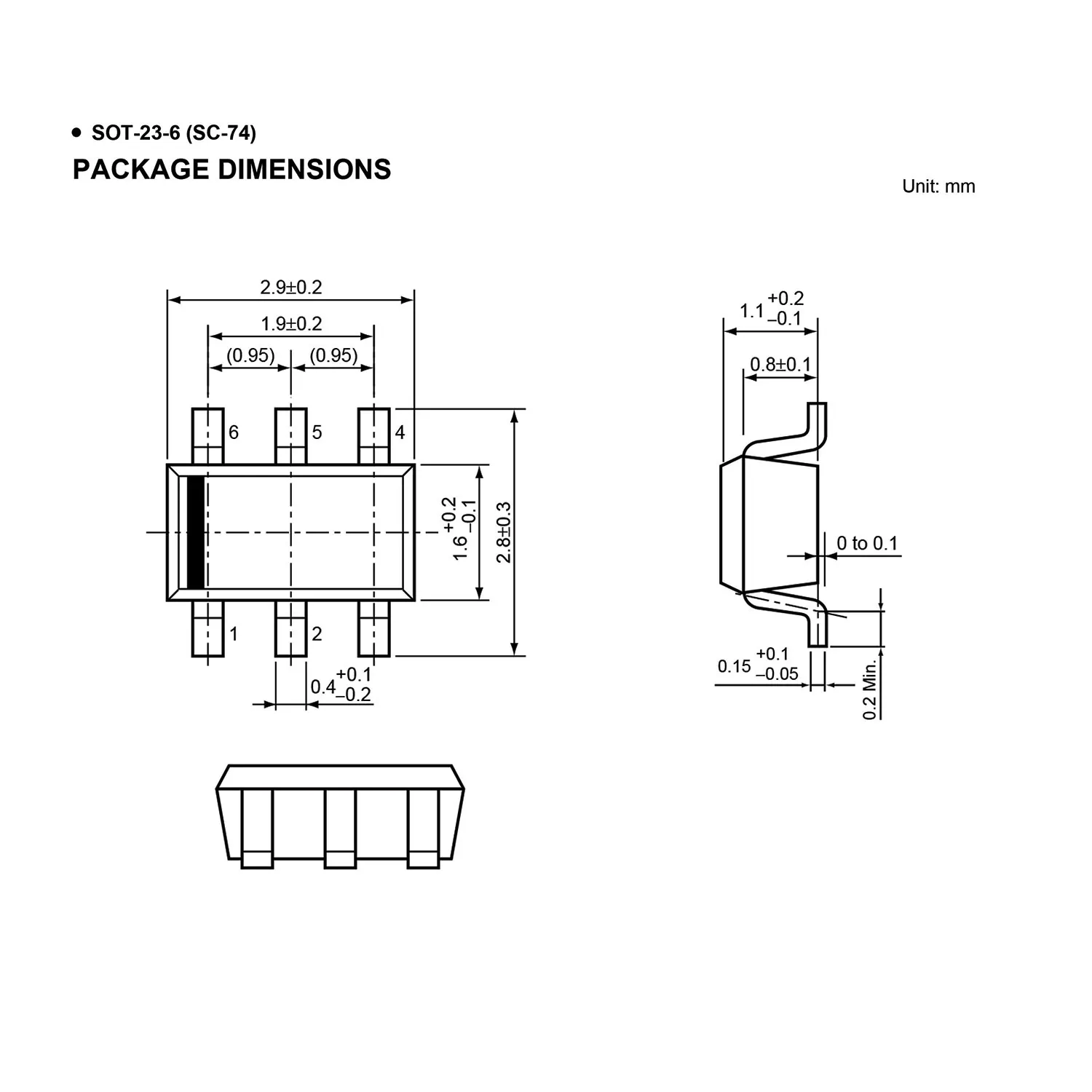 10pcs 8205A SOT-23 N-Channel Mosfet Transistor