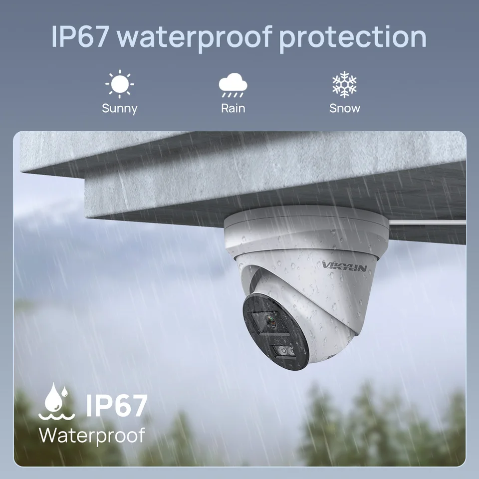 Hikvision 4MP Smart Hybrid Light IP Camera