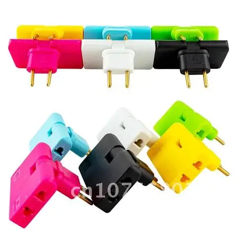 

Plug Converter Rotate One In Three 180 Degree Extension Plug Multi plug Mini Slim Wireless Outlet Adapter Light Convenient