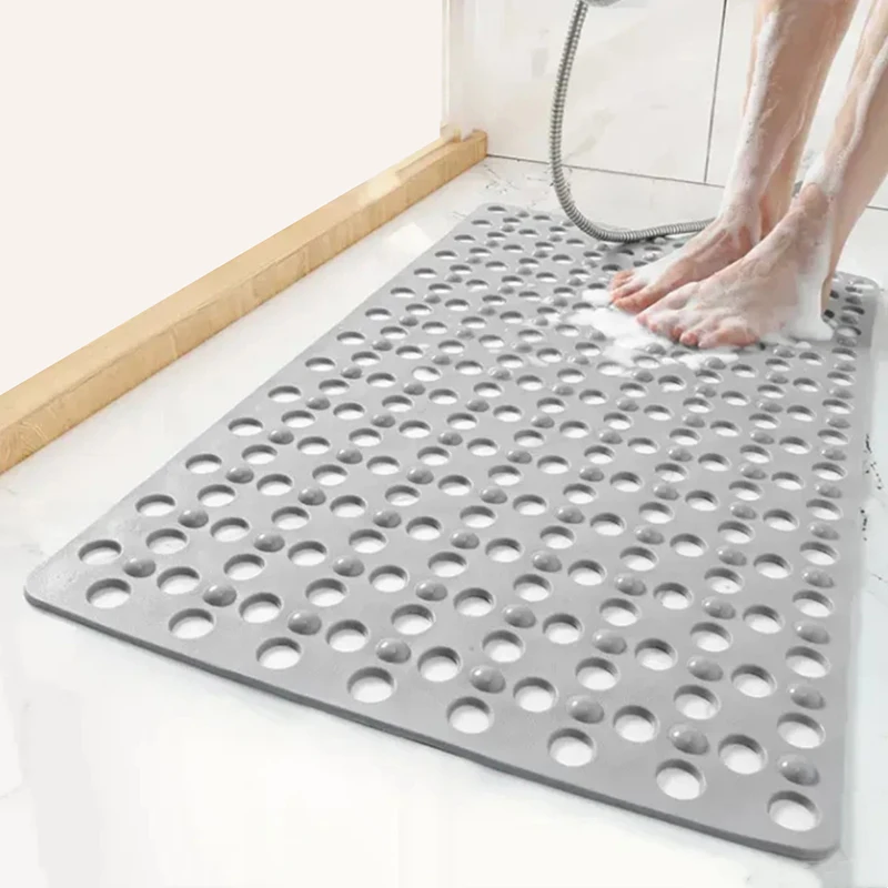 Enhanced Anti-Mould Rubber Bath Mat with Drainage and Antibacterial Properties