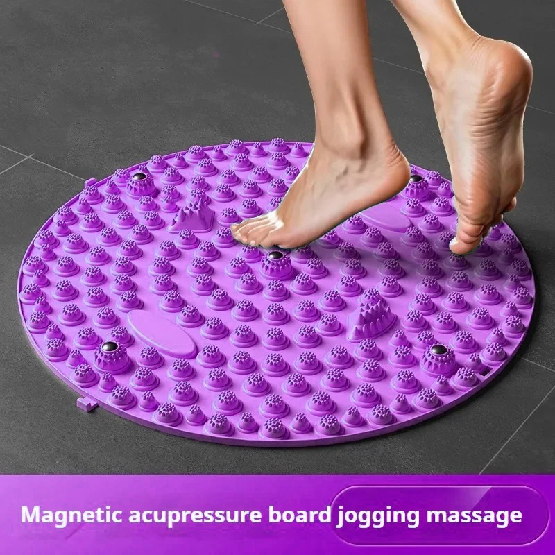 Foot Training Acupressure Mat Massage Muscle Relaxation Board Round Exercise Mat Fitness Foot Acupuncture Physiotherapy Yoga