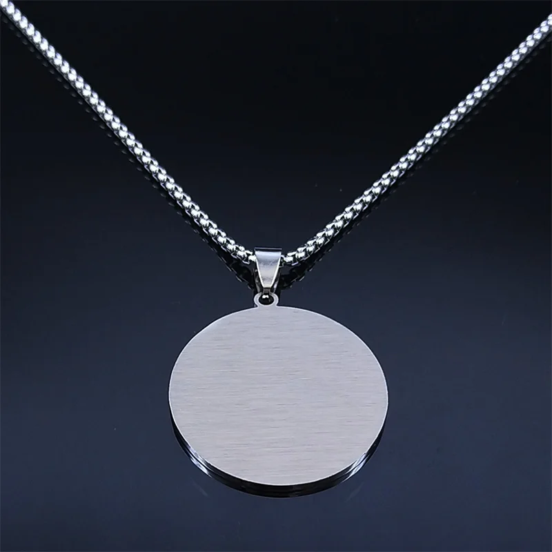 Christopher Cross Collana Uomo MENDEL - Ciondolo Croce Gotica Con Ali D'Angelo, Acciaio Inox, Lunghezza 25 Pollici San Michele Arcangelo Medaglia - Foto 2