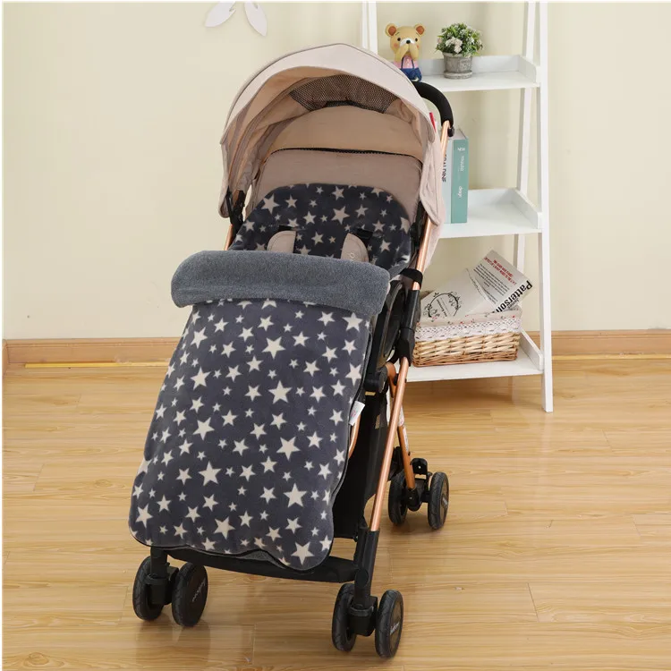 Hot Sale Baby Stroller/Buggy Sleeping Bag Infant Carriage Warm Socks Winter Windproof Foot Cover Anti-kick Shake Down Quilt Baby Strollers comfotable