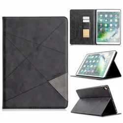 Deluxe Business Flip Stand Tablet Cover with Versatile Viewing Angles for iPad Air3 Pro(10.5) (01 Black)