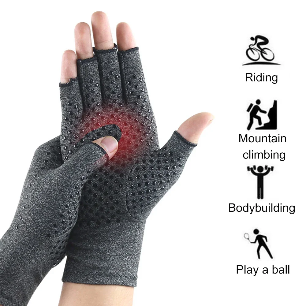 

1 Pairs Arthritis Gloves Touch Screen Gloves Ache Pain Joint Relief Winter Warm Anti Arthritis Therapy Compression Gloves