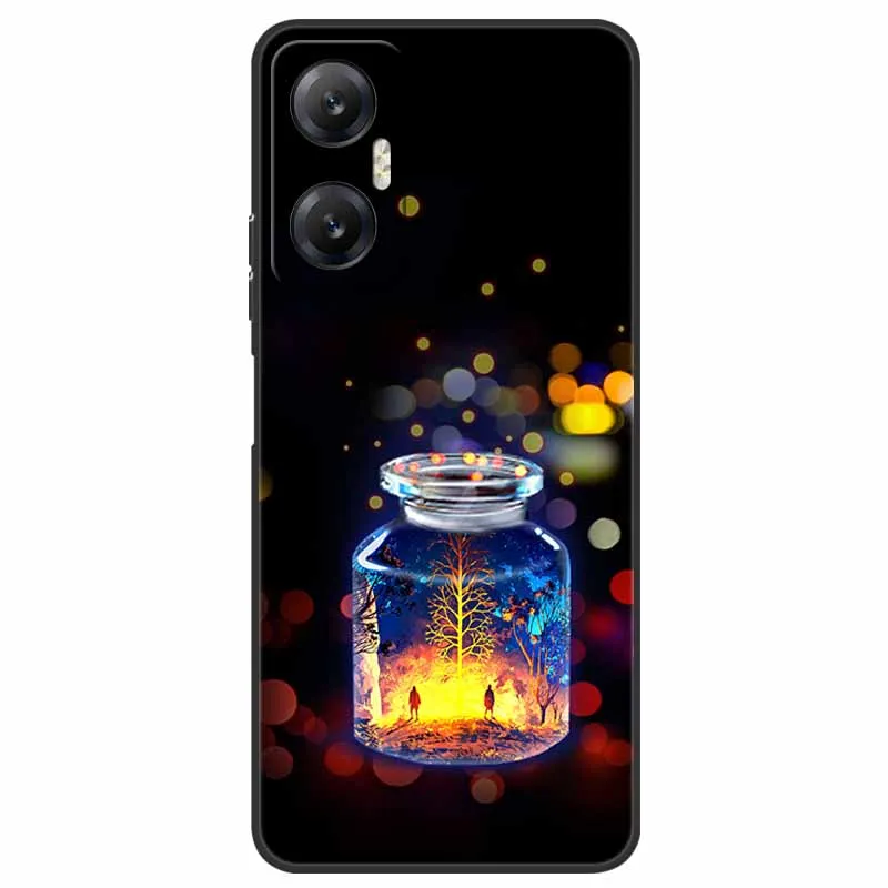 Shockproof TPU Bumper Silicone Phone Cover with Wolf and Lions Design