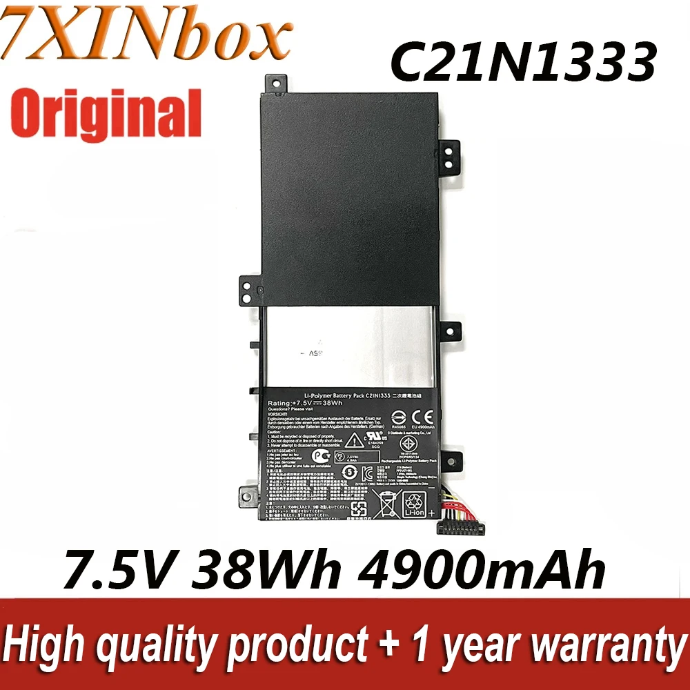 

7XINbox C21N1333 7.5V 38Wh 4900mAh Original Laptop Battery For ASUS Transformer Book Flip TP550 TP550LA TP550LD TP550LJ Series