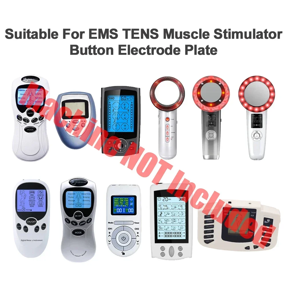 50pcs Tens Electrode Adhesive Gel Pads Body Acupuncture Therapy Massager Therapeutic Pulse Stimulator Electro Stickers Replace