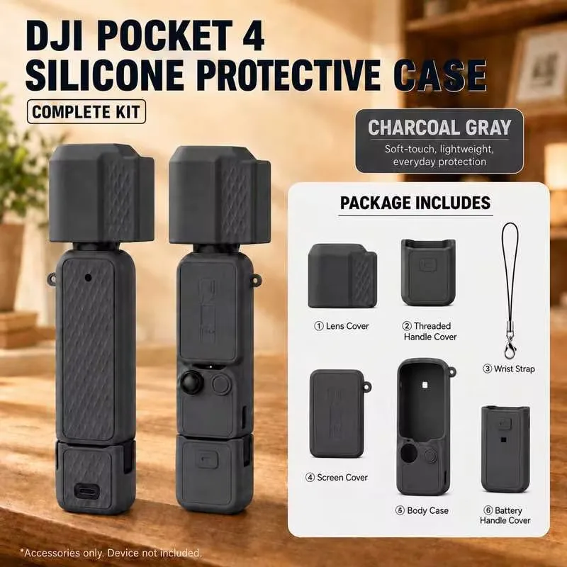 Enhanced Anti-slip Protective Silicone Case