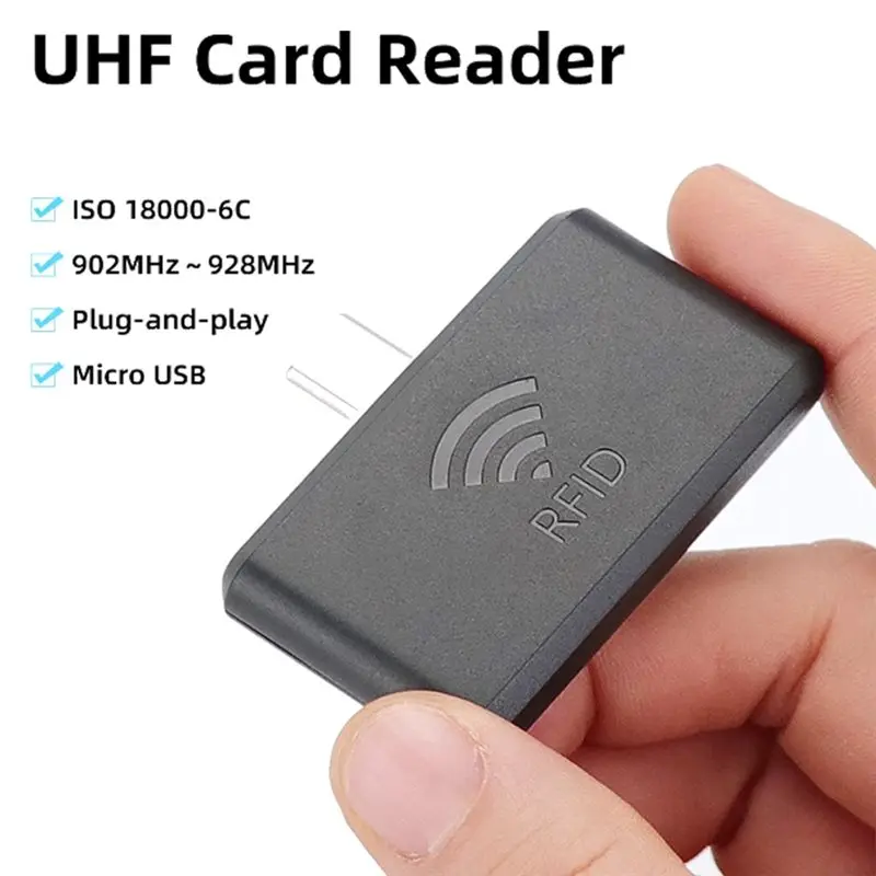 【CARNIVAL】UHF RFID 리더 타입-C UHF RFID 안드로이드 리더 902-928Mhz UHF RFID 안드로이드 리더 키보드 에뮬레이션 HID 모드