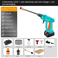 High Pressure Car Washer Gun Foam Generator Wireless Car Washing Machine Lithium Battery Watering Flowers Spraying Pesticides 1