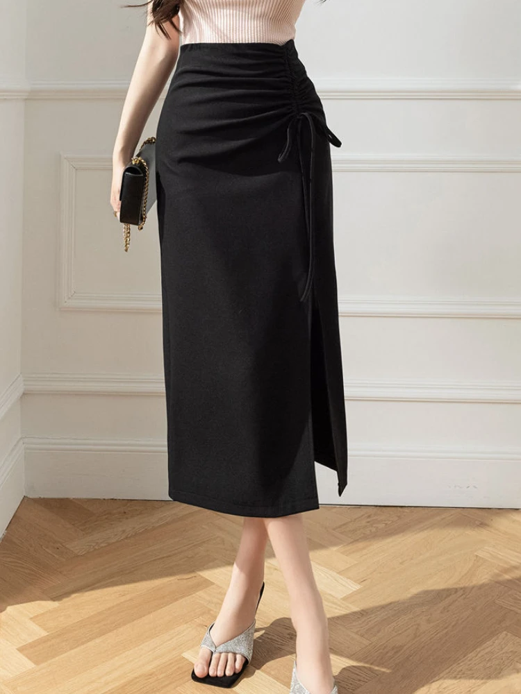 スカート Siyazu SIST9048 Shirring Banding Golji Long Skirt_Melange Gr MUSINSA | SIYAZU SIST9048 Shirring Banding Golji Long