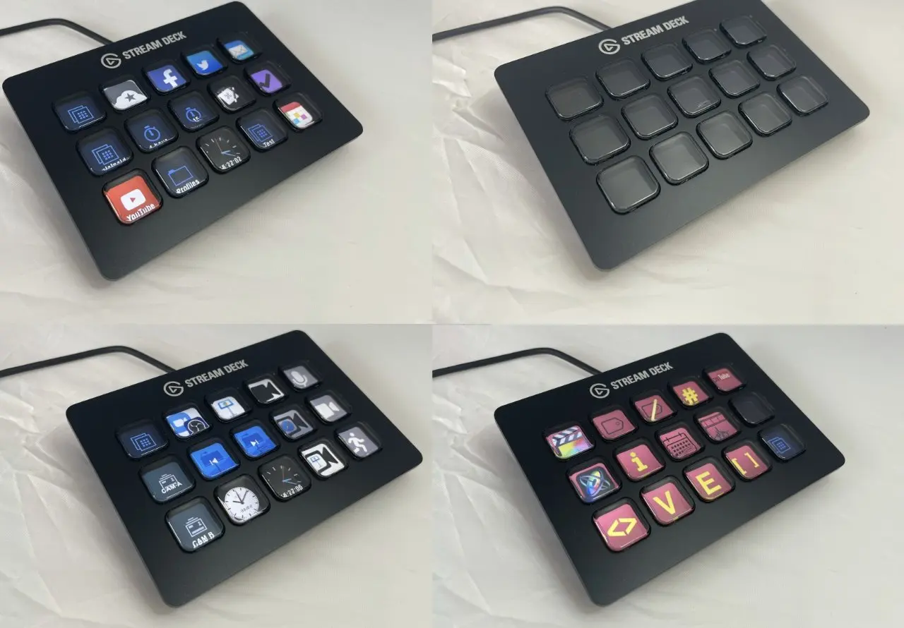 Elgato Stream Deck Studio Controller LCD Button 15-Key Stream Deck