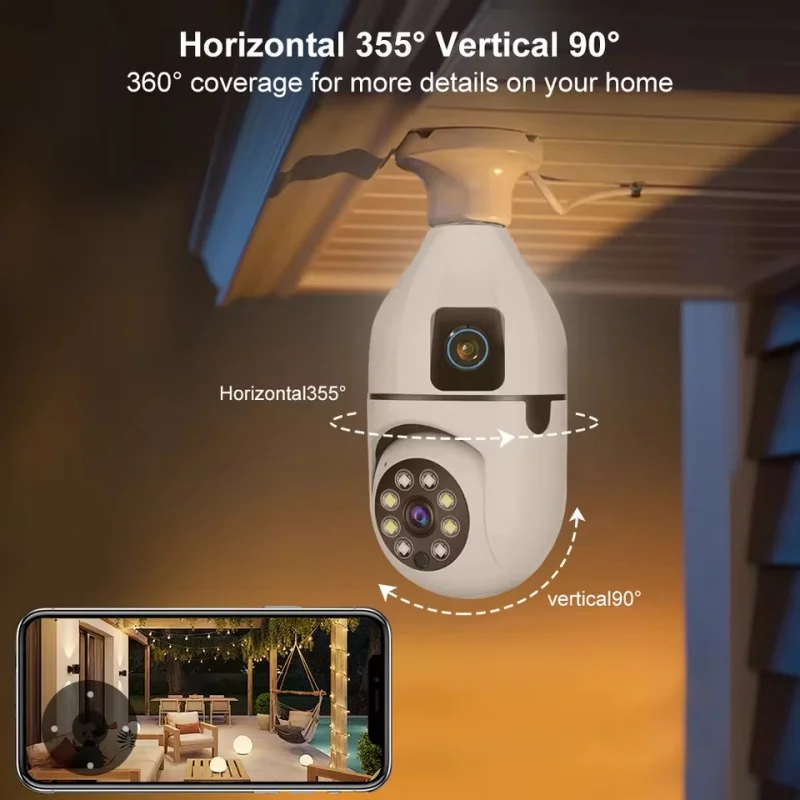 8MP Dual-Lens Bulb Camera 4