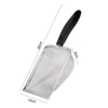 Cat Litter Shovel Small Hole Sand Hanging Hole Pet Litter Tray Sand Scooper Stainless Steel Metal Scooper Kitten Cleaning Tool 2