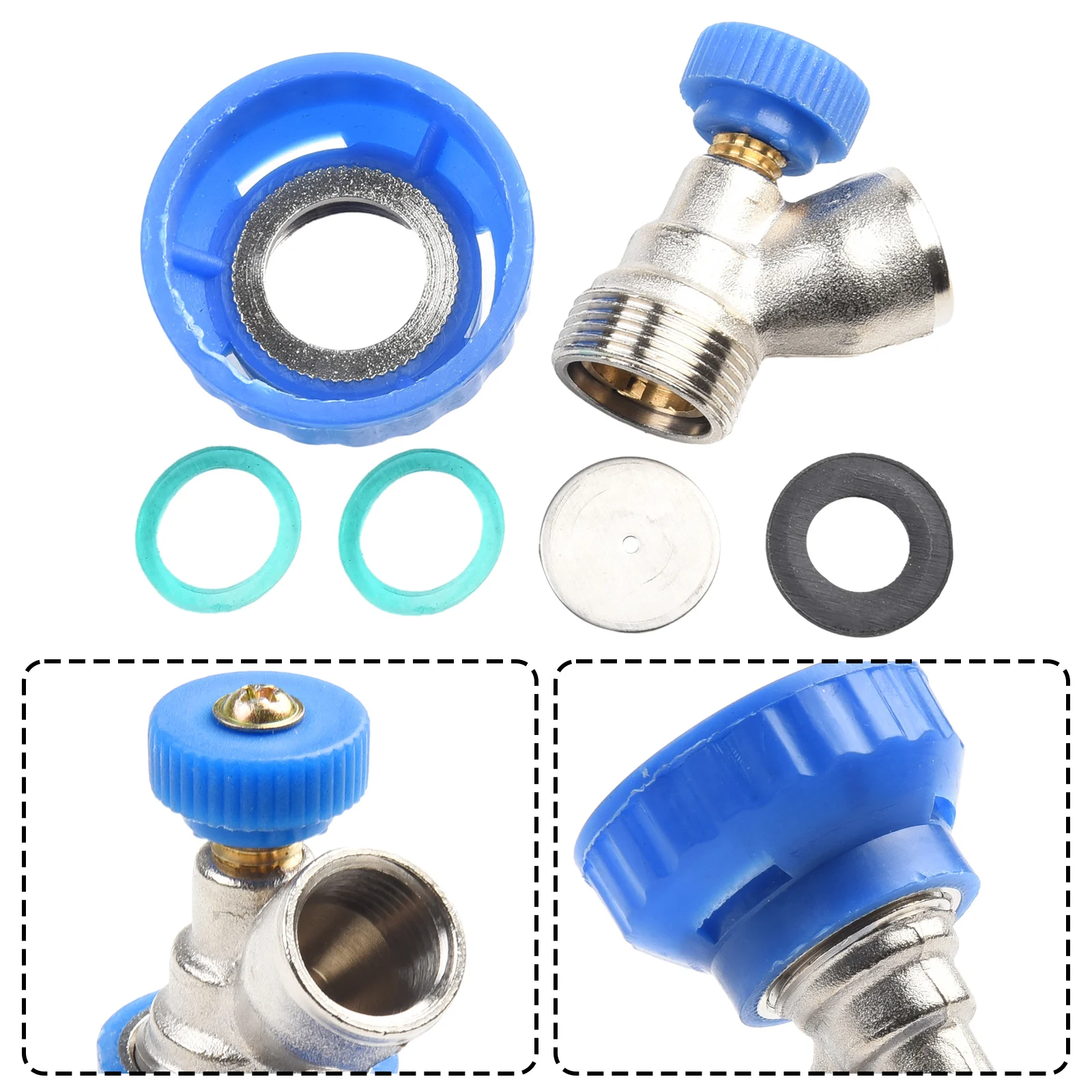 

Adjustable Atomizing Nozzle for High pressure Agricultural Sprinkler Easy Installation Resistant to Corrosion (Blue)