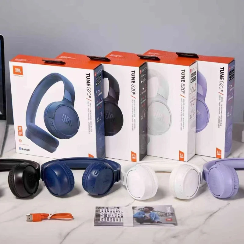JBL Tune 520BT T520BT سماعة لاسلكية تعمل بالبلوتوث...