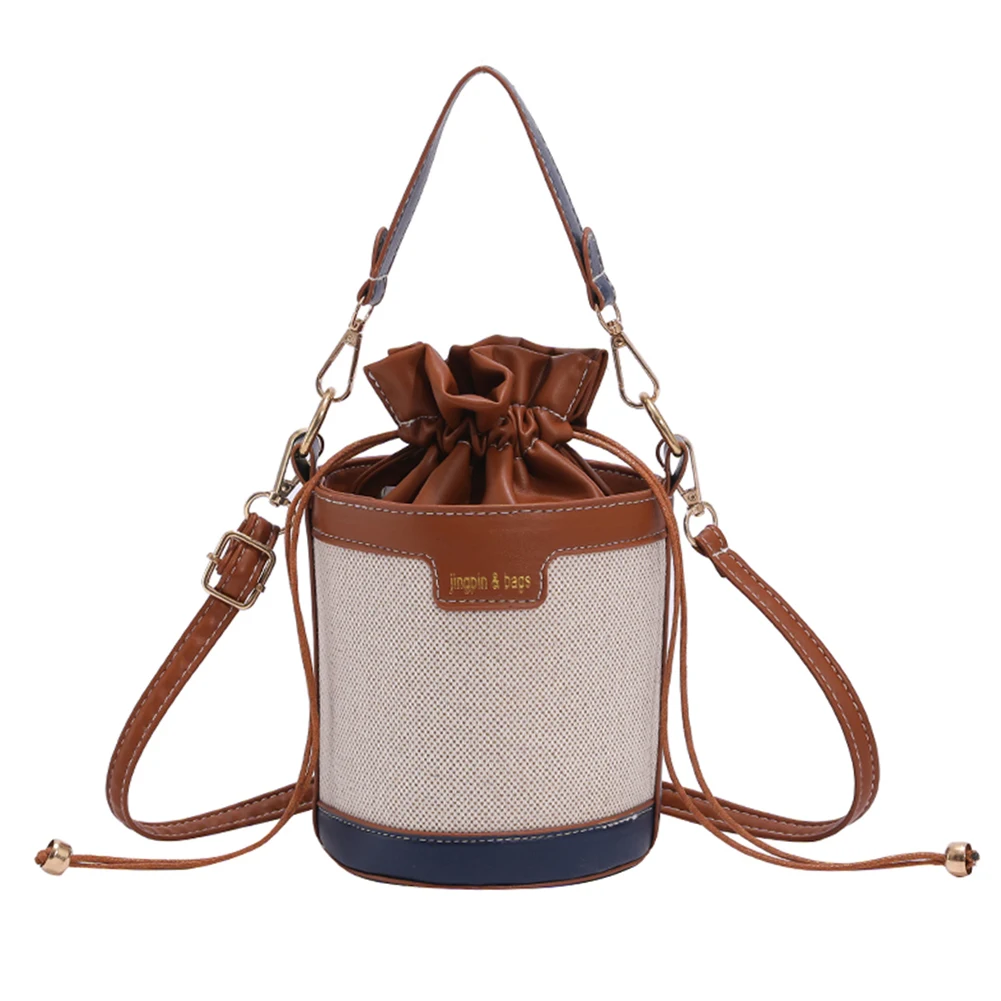 Borsa a secchiello vintage patchwork donna mini tracolla ecopelle_voghion.com