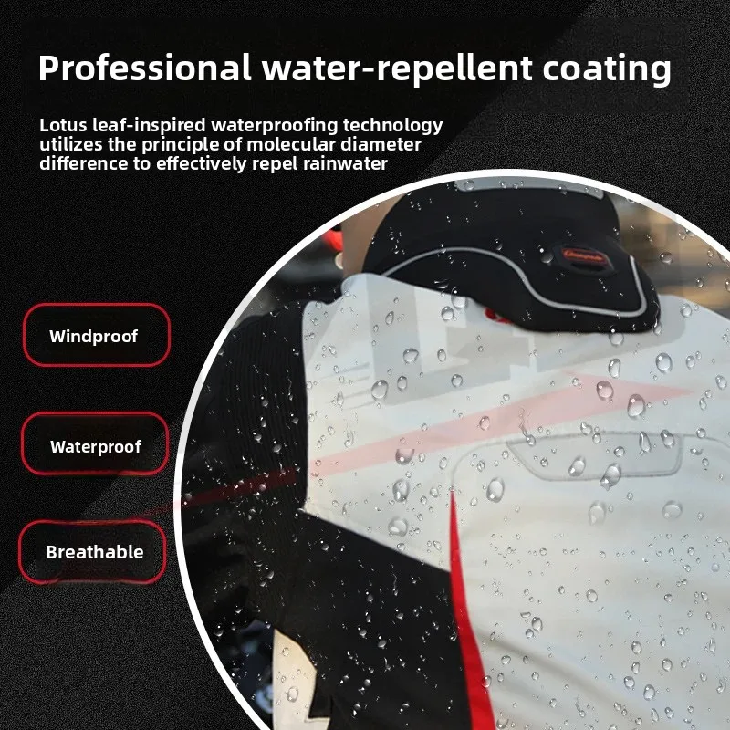 남녀공용 오토바이 재킷 방수 방풍 방한 방우 오토바이 사계절 보호복 모든 사이즈