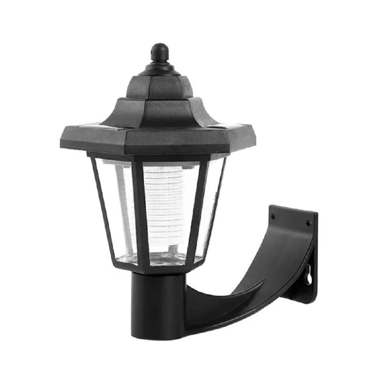 Description Picture 4 of itemSolar Led Outdoor Lighting Retro Lantern Hexagonal Solar Lights Outdoor LED Solar Sconce Wall Lamp Garden Decor Solar Spotlight