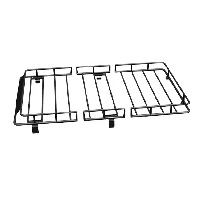 

4*4 Off Road Parts Aluminum Alloy Roof Luggage Carrier Roof Luggage Basket For Wrangler JK JL