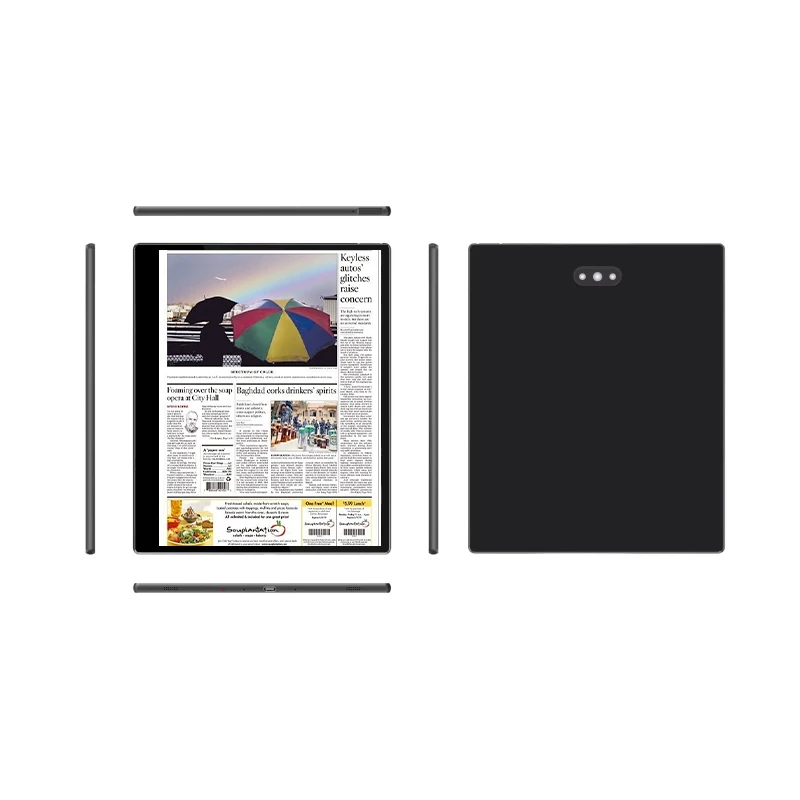 Özel 10.3 İnç E Mürekkep Tablet Tam Renkli Akıllı E Kağıt Dijital E-mürekkep Yazı Tahtası Ofis Öğrenci Öğrenme Notları Tasarımı için