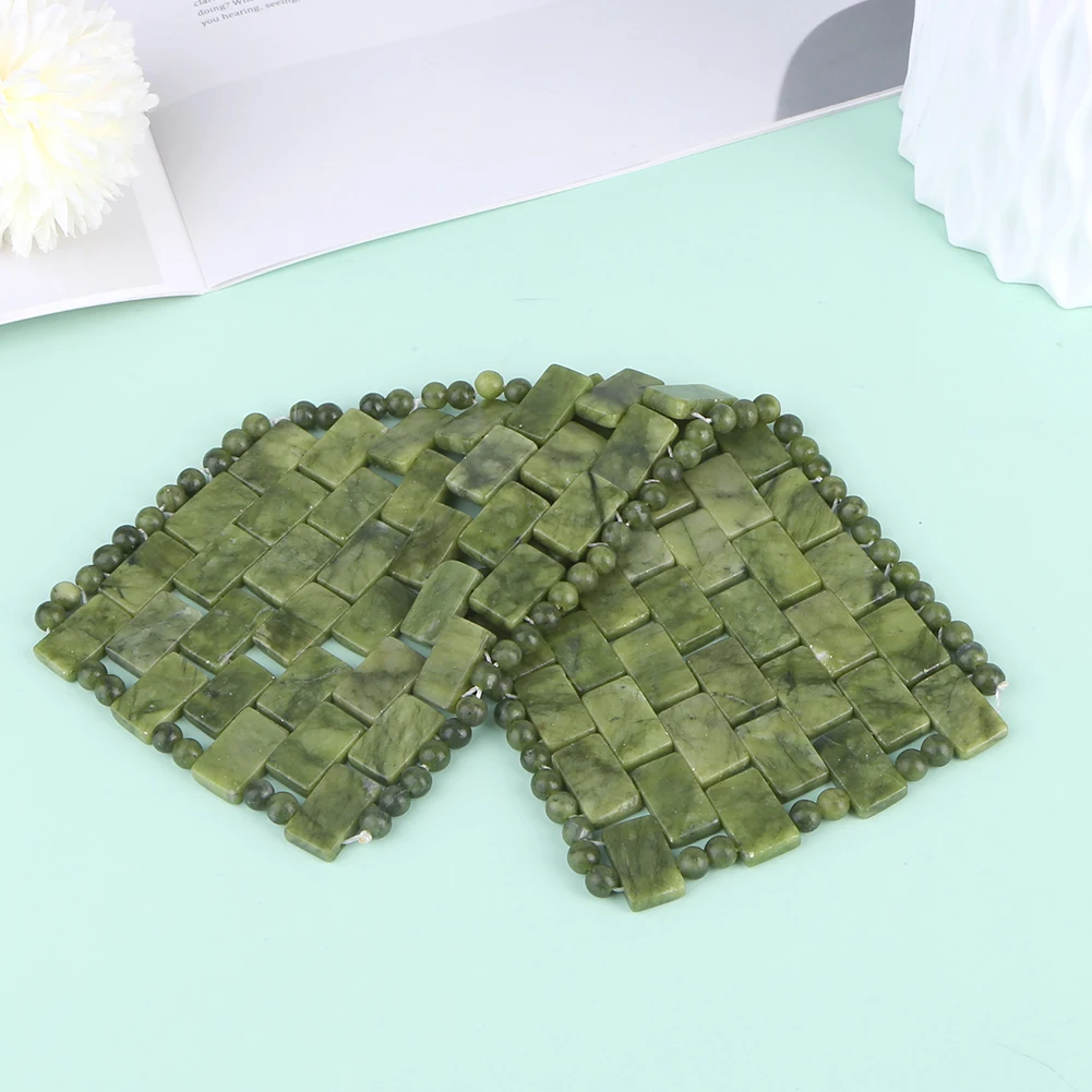 Description Picture 3 of itemJade Eye Mask Sleeping Eye Mask Alleviate Puffiness Jade Stone Eye Cover Relieve Wrinkles Anti-Aging for Hot & Cold Therapy