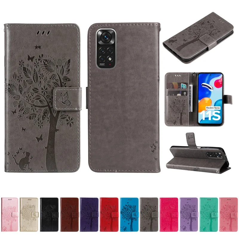 Leather Flip Wallet Phone Case with Card Holder Pocket – Stylish and Protective Cover