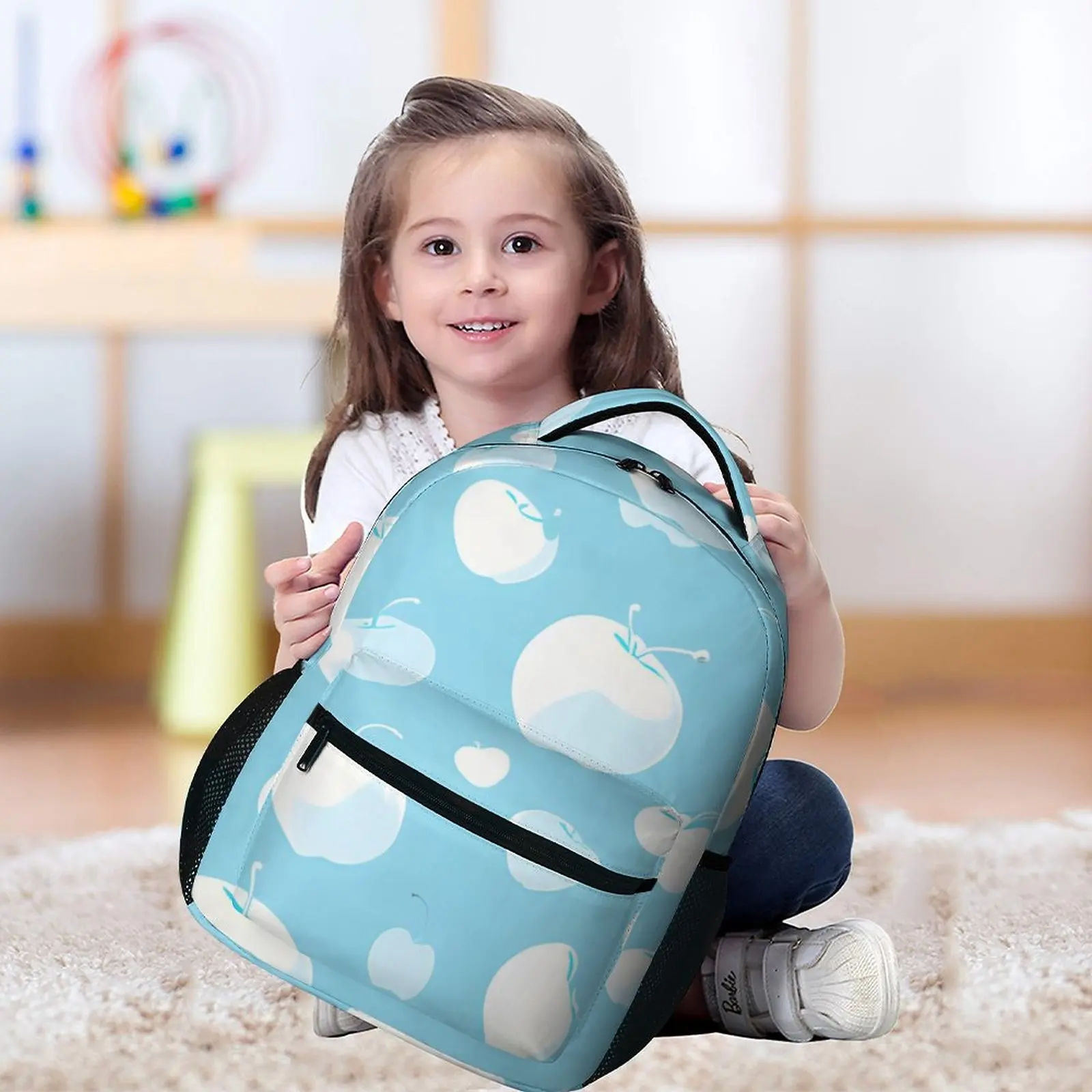 Custom Print School Backpack for Girl Travel Bag Cute Kindergarten Schoolbag Multifunctional Girl Size Bag Pocket with Zipper