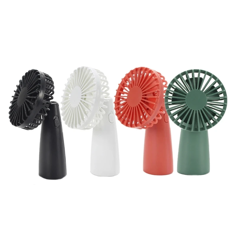 

Battery Powered Handheld Fan Powerful Battery Operated Portable Fan 90° Swing Fan Neck Travel Cooling