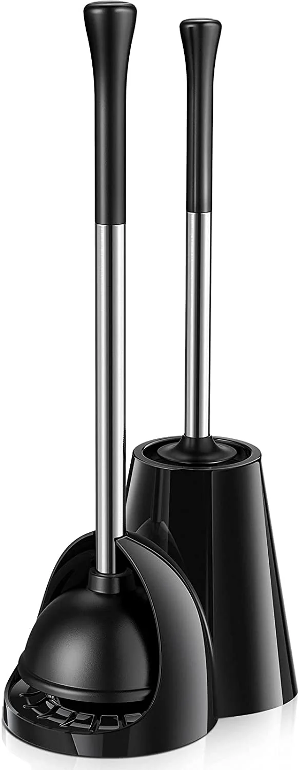  OXO Good Grips Toilet Plunger with Holder : Home & Kitchen