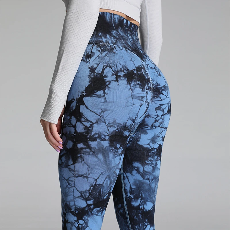 Tie Dye Legging High Waist Womens Tie Dye Leggings Legging Push Tie