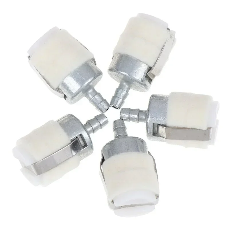 5 Pieces High Grade Fuel Filter for Gasoline Garden Machinery Chainsaw