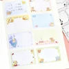 Cute Sticky Notes Cartoon Animal Sticky Memo Pads Kawaii Small Self-Stick Memo Note Pad Office School Supplies 5