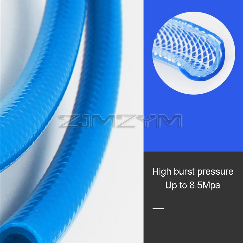9M Automotive Mini Air Hose Reel Pneumatic PU Tube OD 8MM ID 5MM Automatic Retractable Reel Telescopic Drum Hose PU8*5
