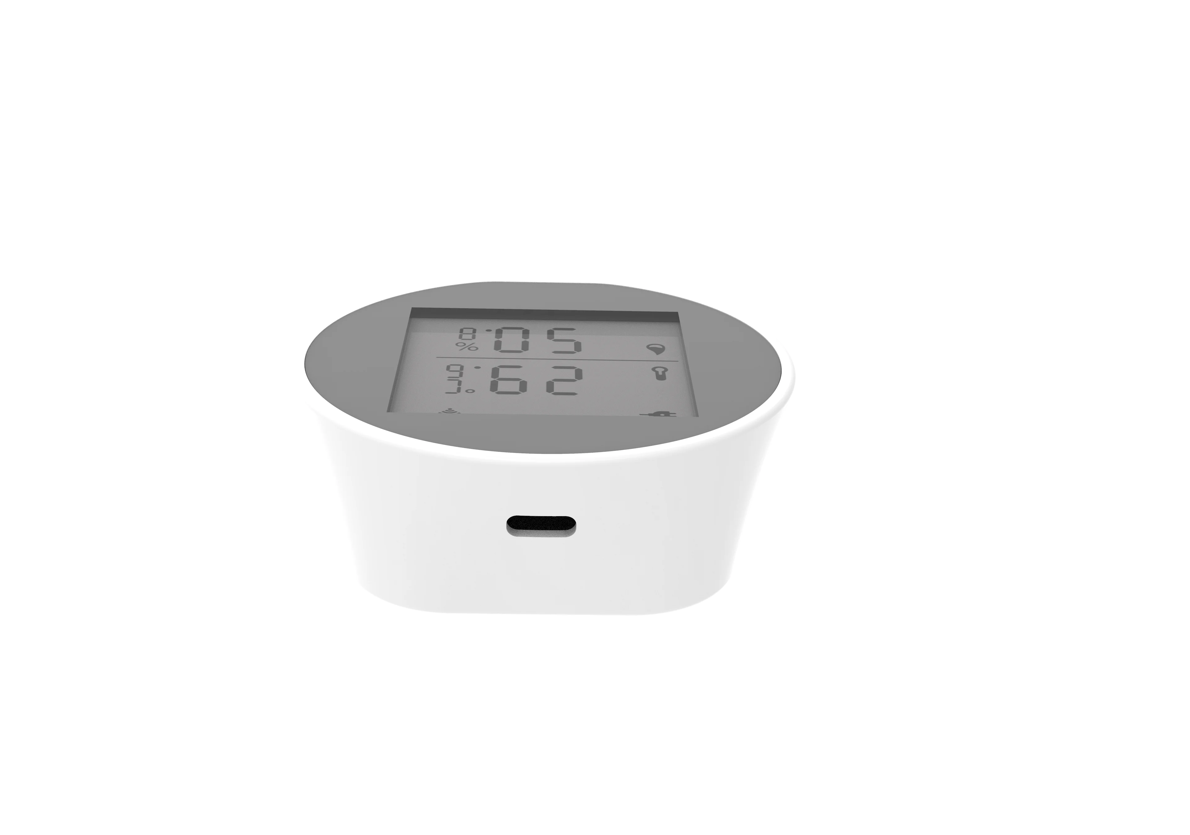 Tuya Zigbee Temperature Humidity Sensor Indoor Hygrometer Thermometer Detector L