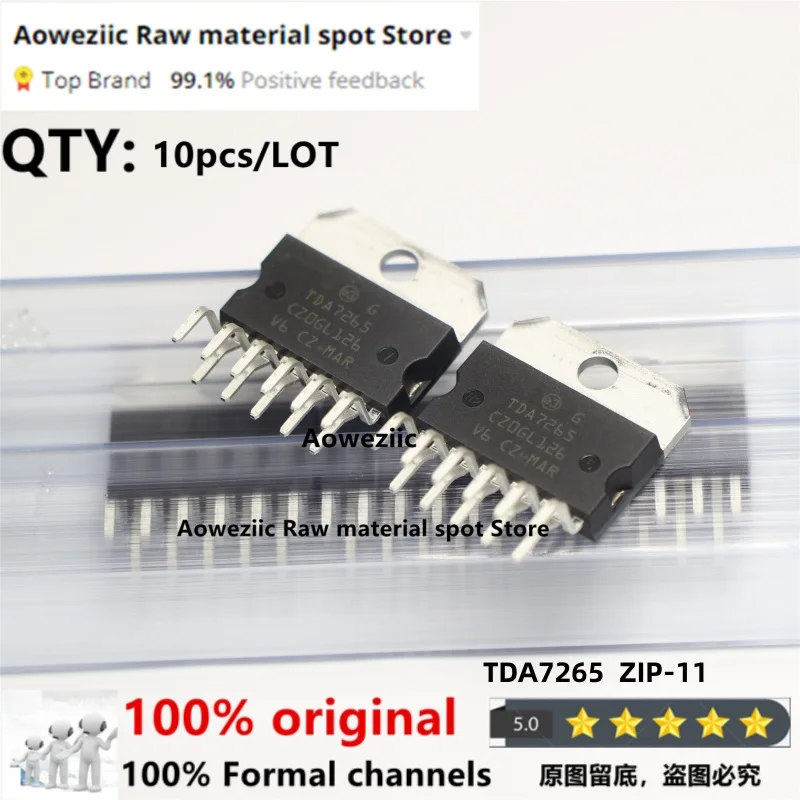 

Aoweziic 2021+ 100% New Imported Original TDA7265 ZIP-11 TDA7375V TDA7375 ZIP-15 Audio Power Amplifier Chip