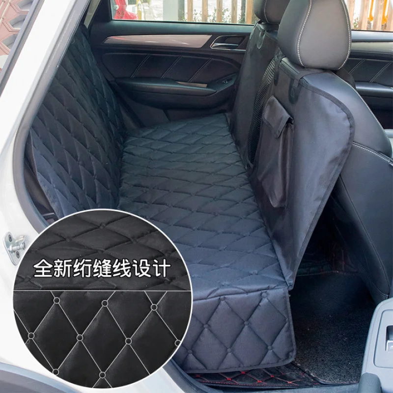 Waterproof Pet Car Seat Cover for Back Seat Non-Slip Universal Fit Dog Car Mat Durable Nylon Protects Vehicle from Mess