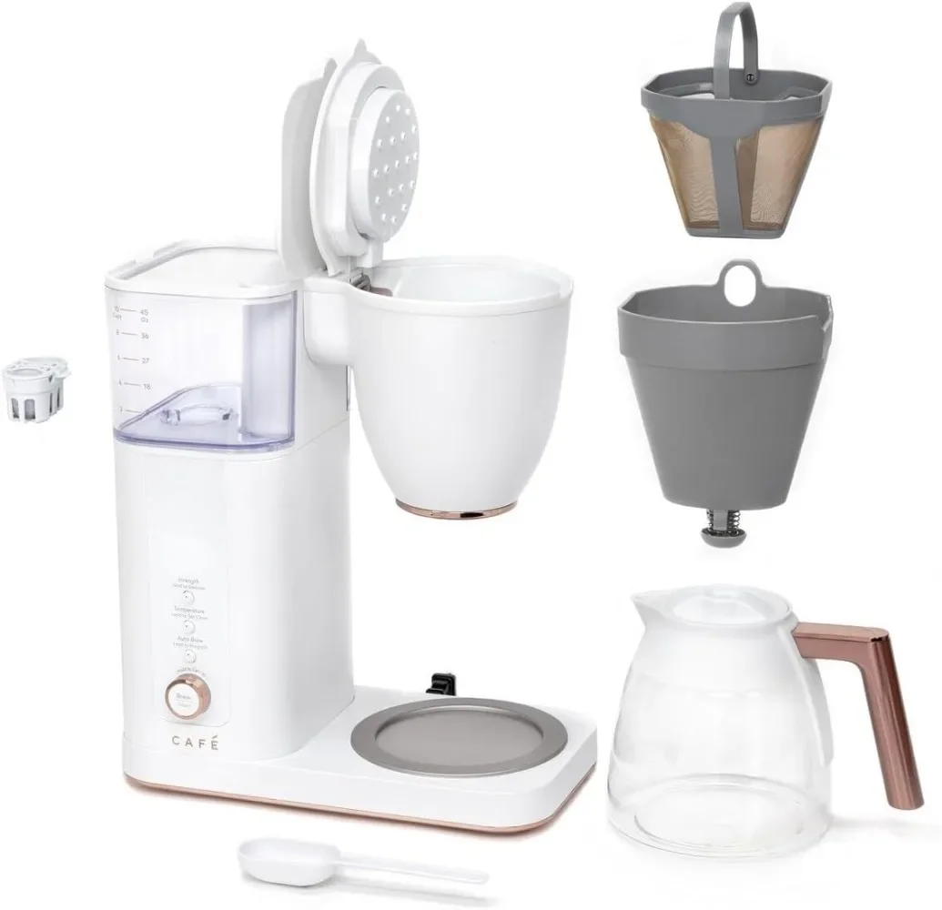 Café Specialty Drip Coffee Maker  10-Cup Glass Carafe  WiFi Enabled Voice-to-Brew Technology  Smart Home Kitchen Essentials 3