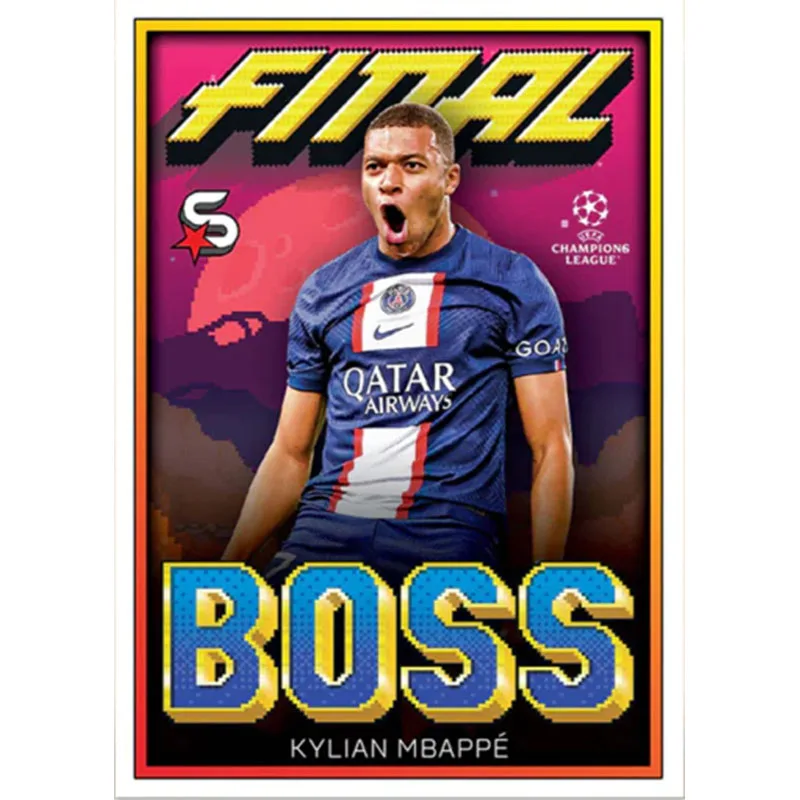 Topps Uefa Football Smile Stars 22/23-Carte de Collection Signature, Boîte  Complète Limitée - AliExpress