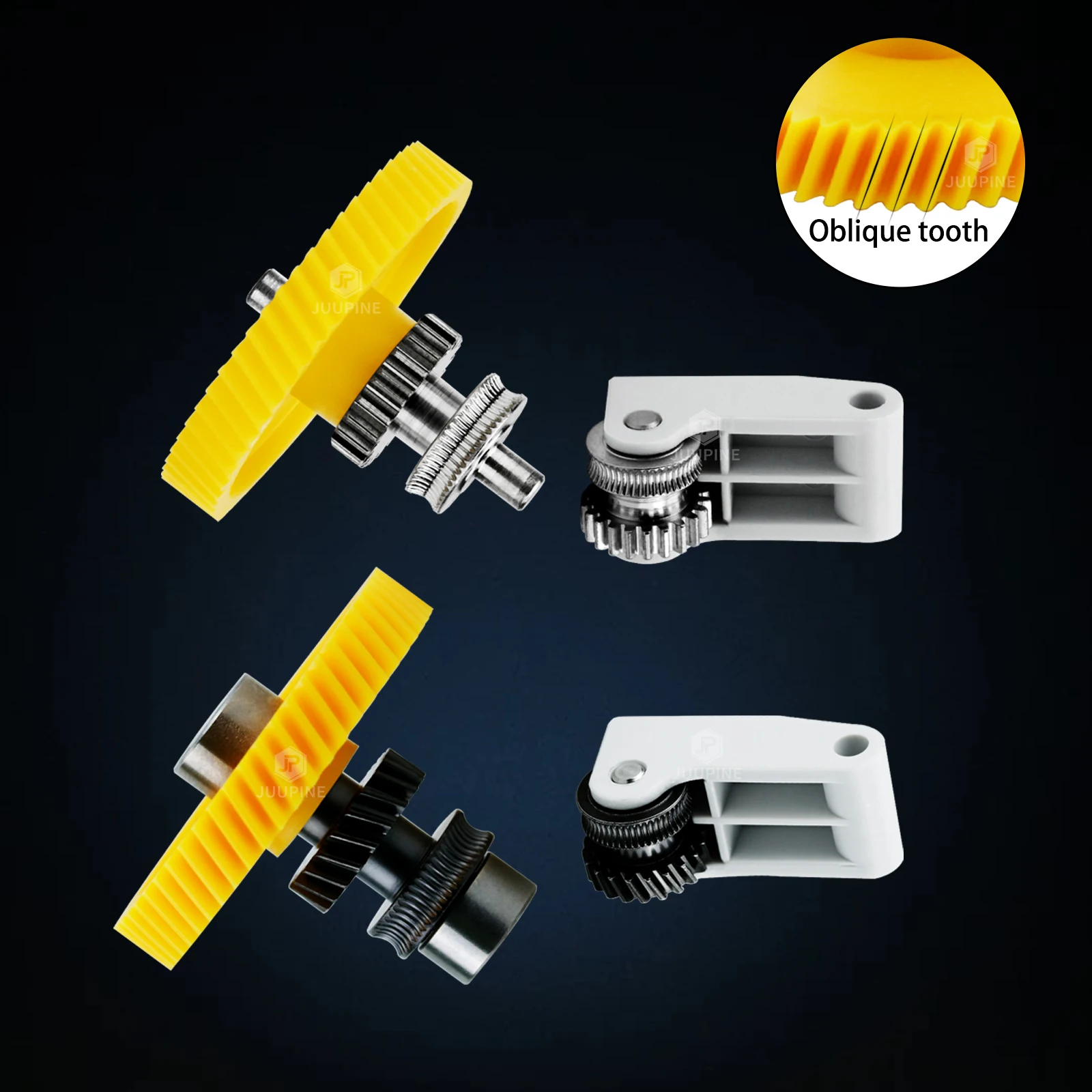 Upgrade Hardened Steel Extruder Gear Assembly For Bambu Lab P1S