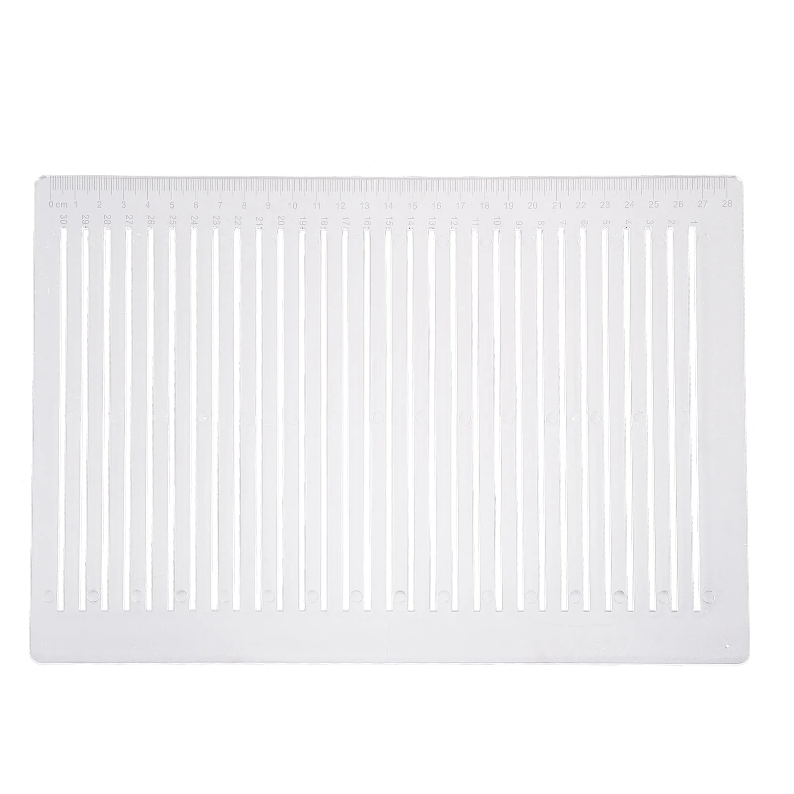 

Milisten Straight Line Stencil Template Ruler for Lettering and Addressing Guide