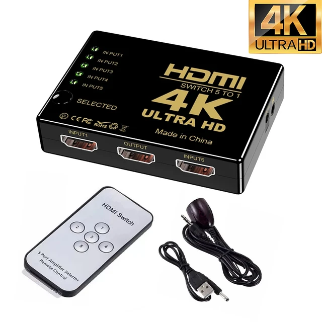 5-Ports HDMI Switch 
